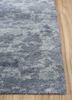 uvenuti blue wool hand knotted Rug - Corner