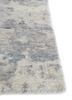 entropy grey and black wool hand knotted Rug - Corner entropy grey and black wool hand knotted Rug - Corner