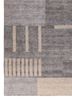 blythe grey and black wool hand knotted Rug - Corner blythe grey and black wool hand knotted Rug - Corner
