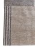 blythe grey and black wool hand knotted Rug - Corner blythe grey and black wool hand knotted Rug - Corner