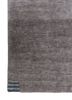 blythe grey and black wool hand knotted Rug - Corner blythe grey and black wool hand knotted Rug - Corner