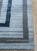 azalea grey and black wool and viscose hand knotted Rug - Corner azalea grey and black wool and viscose hand knotted Rug - Corner