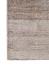 entropy ivory bamboo silk hand knotted Rug - Corner