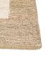 hula ivory jute and hemp hand knotted Rug - Corner