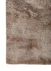 uvenuti beige and brown wool and bamboo silk hand knotted Rug - Corner