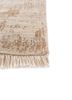 entropy ivory afghan wool and bamboo silk hand knotted Rug - Corner entropy ivory afghan wool and bamboo silk hand knotted Rug - Corner