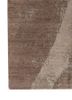 entropy grey and black wool and bamboo silk hand knotted Rug - Corner entropy grey and black wool and bamboo silk hand knotted Rug - Corner