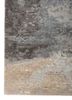 entropy beige and brown wool and bamboo silk hand knotted Rug - Corner entropy beige and brown wool and bamboo silk hand knotted Rug - Corner
