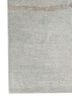 entropy grey and black wool and bamboo silk hand knotted Rug - Corner entropy grey and black wool and bamboo silk hand knotted Rug - Corner