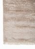 aprezo beige and brown wool and bamboo silk hand knotted Rug - Corner aprezo beige and brown wool and bamboo silk hand knotted Rug - Corner