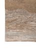 whispers of the desert beige and brown wool and bamboo silk hand knotted Rug - Corner