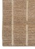 hula beige and brown jute and hemp hand knotted Rug - Corner hula beige and brown jute and hemp hand knotted Rug - Corner