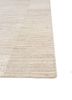 blythe ivory wool hand knotted Rug - Corner