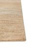 blythe beige and brown wool hand knotted Rug - Corner
