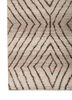 zuri ivory wool hand knotted Rug - Corner zuri ivory wool hand knotted Rug - Corner