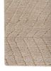 zuri ivory wool hand knotted Rug - Corner zuri ivory wool hand knotted Rug - Corner
