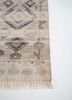 thyme ivory wool hand knotted Rug - Corner