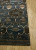 erbe blue wool hand knotted Rug - Corner erbe blue wool hand knotted Rug - Corner