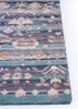 viscaya blue wool hand knotted Rug - Corner viscaya blue wool hand knotted Rug - Corner