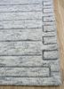zuri grey and black wool hand knotted Rug - Corner zuri grey and black wool hand knotted Rug - Corner
