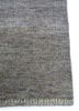 manifest grey and black wool hand knotted Rug - Corner manifest grey and black wool hand knotted Rug - Corner