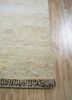 manifest ivory wool hand knotted Rug - Corner