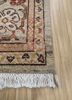viscaya beige and brown afghan wool hand knotted Rug - Corner