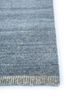 manifest grey and black wool hand knotted Rug - Corner