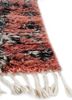 zuri red and orange afghan wool hand knotted Rug - Corner zuri red and orange afghan wool hand knotted Rug - Corner