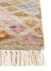 erbe ivory wool hand knotted Rug - Corner erbe ivory wool hand knotted Rug - Corner