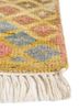 erbe gold wool hand knotted Rug - Corner erbe gold wool hand knotted Rug - Corner