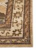 erbe gold wool hand knotted Rug - Corner