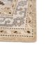 erbe grey and black wool hand knotted Rug - Corner