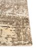 uvenuti ivory wool hand knotted Rug - Corner