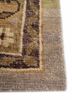 erbe beige and brown wool hand knotted Rug - Corner