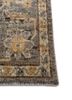 erbe grey and black wool hand knotted Rug - Corner erbe grey and black wool hand knotted Rug - Corner