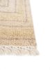 thyme gold wool hand knotted Rug - Corner