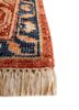 erbe blue wool hand knotted Rug - Corner erbe blue wool hand knotted Rug - Corner