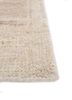 thyme ivory wool hand knotted Rug - Corner thyme ivory wool hand knotted Rug - Corner