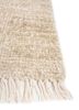 erbe ivory wool hand knotted Rug - Corner