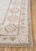 thyme beige and brown wool hand knotted Rug - Corner thyme beige and brown wool hand knotted Rug - Corner