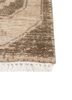 erbe beige and brown wool hand knotted Rug - Corner