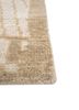 manifest ivory wool hand knotted Rug - Corner