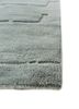 zuri blue wool hand knotted Rug - Corner zuri blue wool hand knotted Rug - Corner