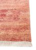 aprezo red and orange wool hand knotted Rug - Corner aprezo red and orange wool hand knotted Rug - Corner