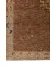 thyme red and orange wool hand knotted Rug - Corner thyme red and orange wool hand knotted Rug - Corner