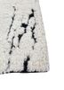 aprezo ivory wool hand knotted Rug - Corner