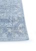 erbe blue wool hand knotted Rug - Corner