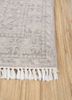 erbe grey and black wool hand knotted Rug - Corner erbe grey and black wool hand knotted Rug - Corner