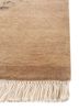 far east beige and brown wool hand knotted Rug - Corner far east beige and brown wool hand knotted Rug - Corner